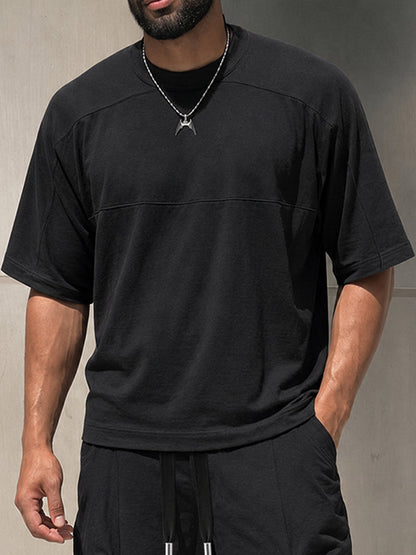 Athletic Street Tee and Cargo Shorts Set