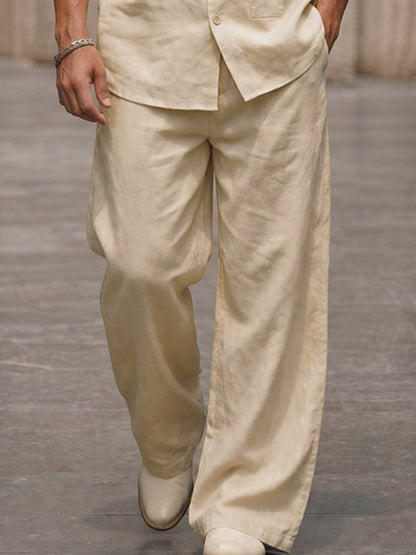 Unique Designer Button Placket Shirt Pants Set