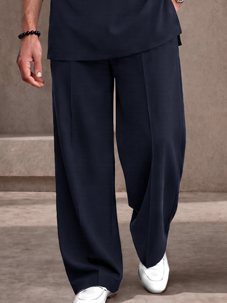 Utility Casual D-Ring Details Shirt Pants Set