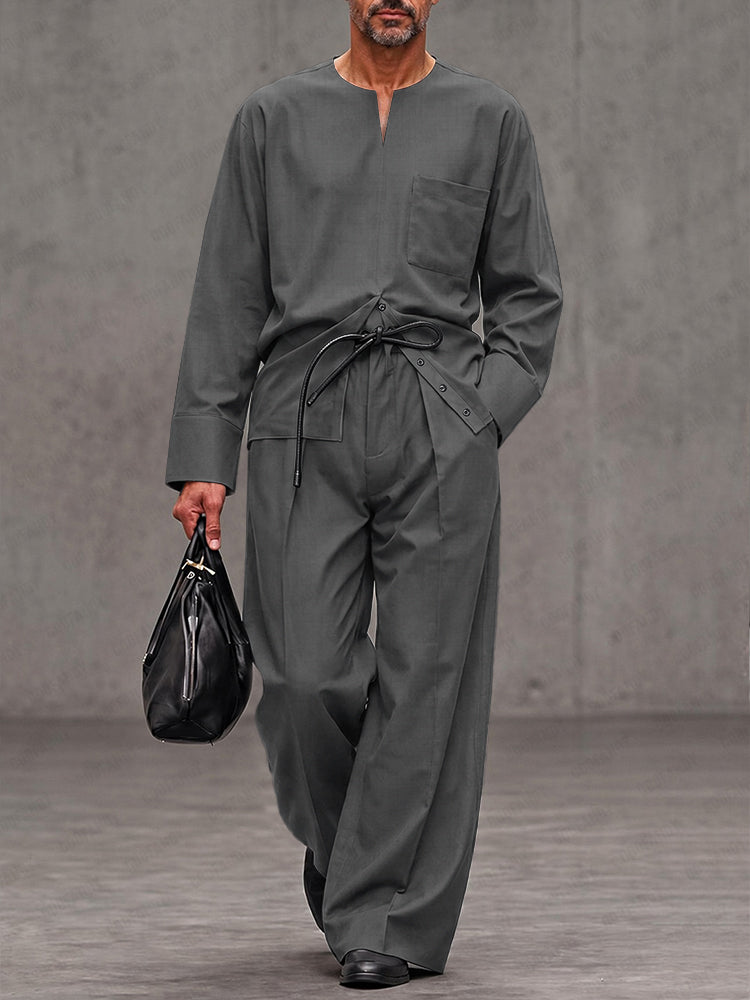 Minimalist Avant Designer Garde Matching Set