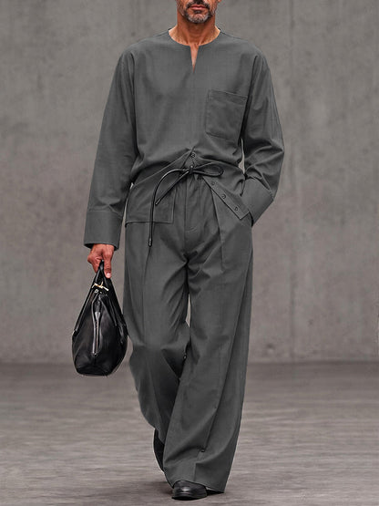 Minimalist Avant Designer Garde Matching Set