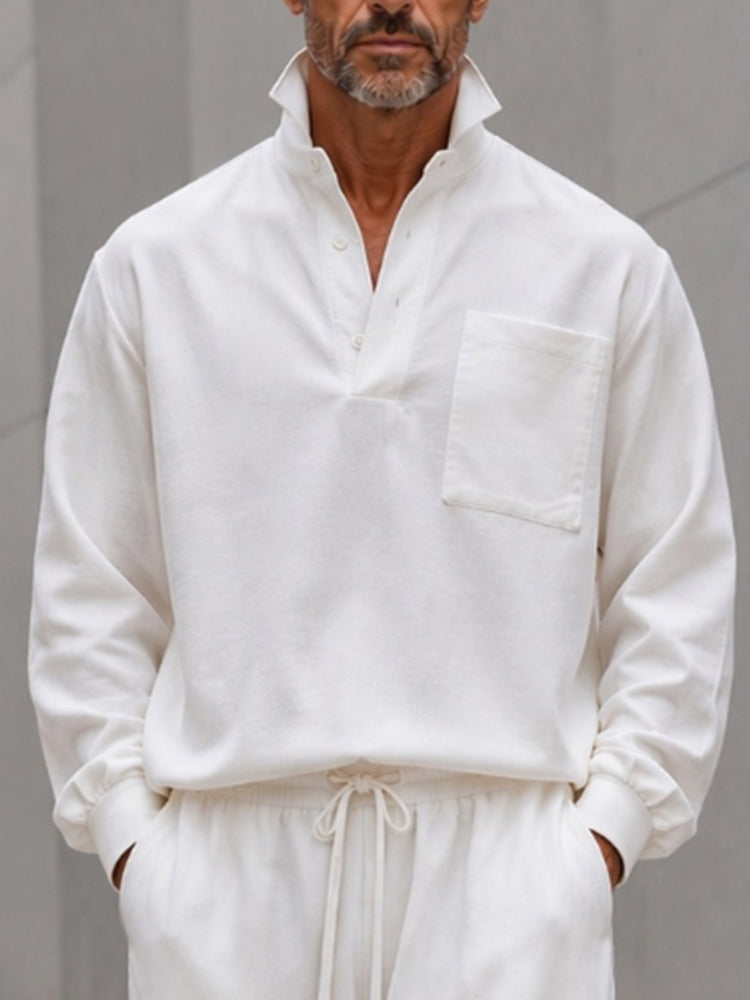 Minimalist Resort Relaxed Fit Matching Set