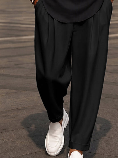Modern Relaxed Fit Colorblock Shirt Set