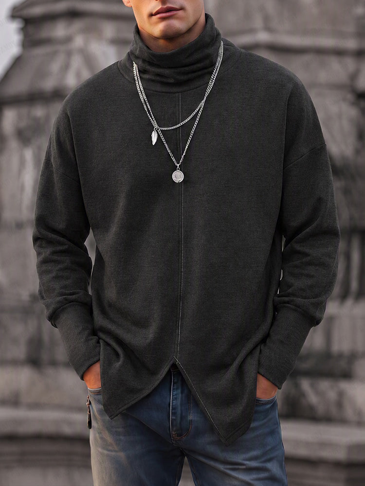 Modern Commuter Turtleneck Pullover Top
