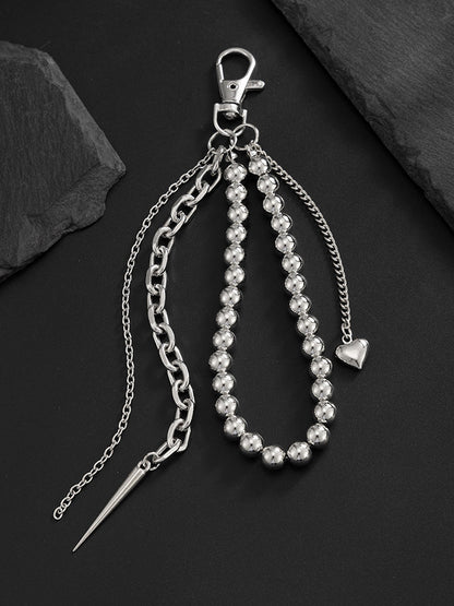 Essential Beads Rivet Wallet Chain Keychain Jeans Charm