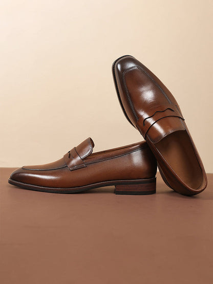 Classic Leather Penny Loafers