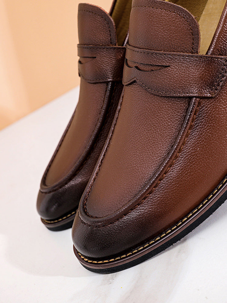 Classic Leather Penny Loafers