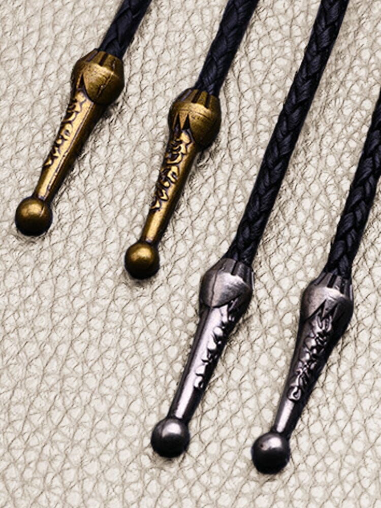 Western Cowboy Bolo Tie Necklace