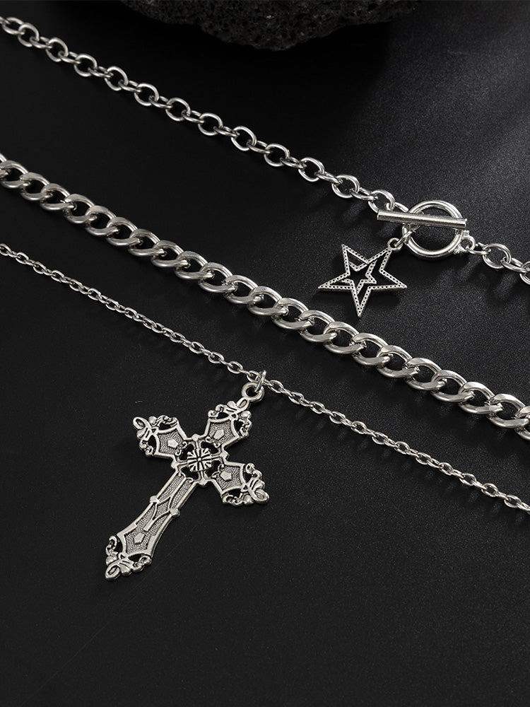 3-Piece Versatile Layered Necklace Set
