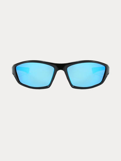 Rectangle Shade Outdoor Cycling Polarized Sunglasses
