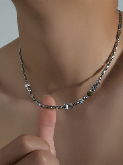 Streetwear Hip Hop Mix Chain Necklace