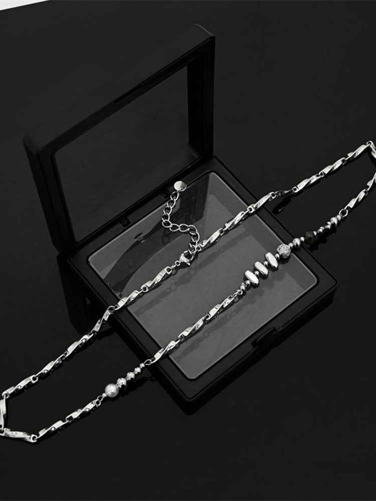 Streetwear Hip Hop Mix Chain Necklace