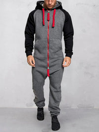 Grey/Red