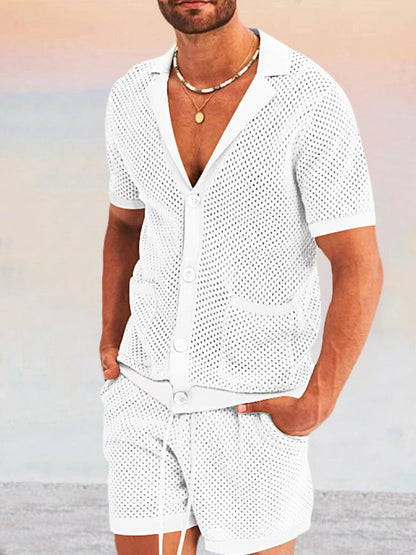 Casual Breathable Mesh Set