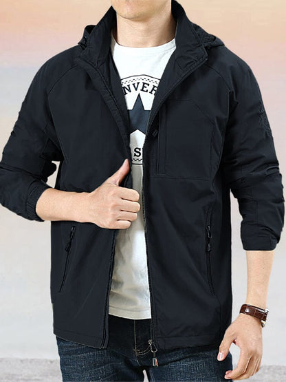 Casual Breathable Outdoor Hooded Jacket