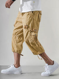 3/4 Capri-Khaki