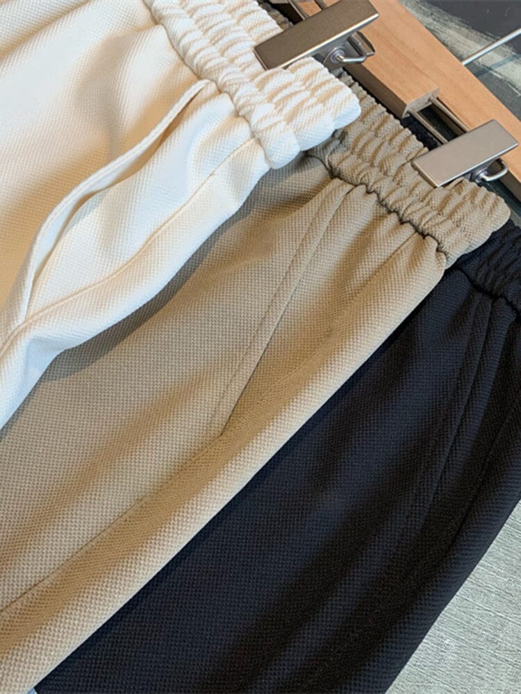 Cozy Striped Splicing Tracksuit Set