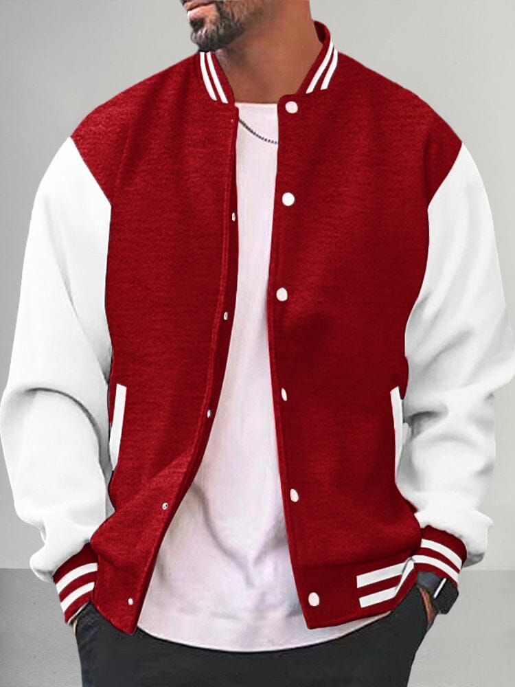 Casual Varsity Baseball Jacket