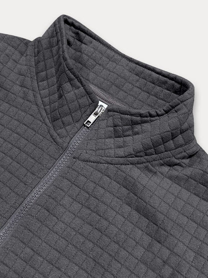 Comfy Soft Grid Texture Top