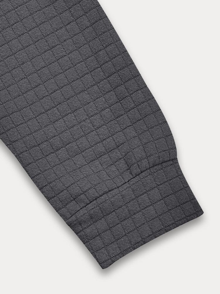 Comfy Soft Grid Texture Top