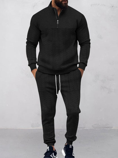 Modern Jacquard Activewear Set