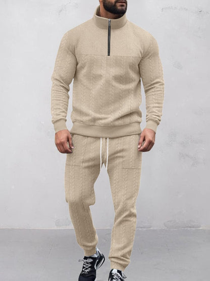 Modern Jacquard Activewear Set