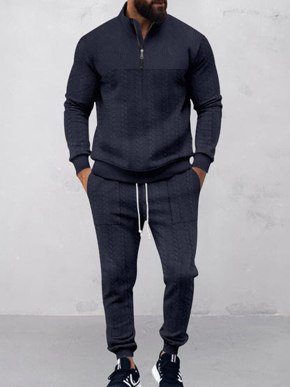 Modern Jacquard Activewear Set