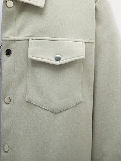 Leisure Utility Double Pockets Jacket