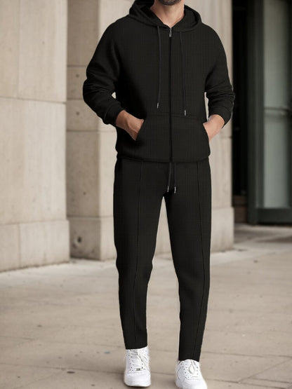 Comfy Waffle 2-Piece Tracksuit