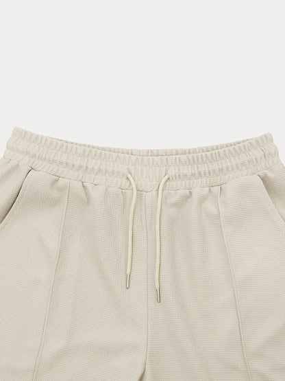 Athleisure Loose Fit waffle 2-Piece Set