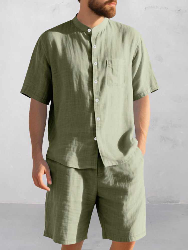 Minimalist 100% Cotton Casual Set