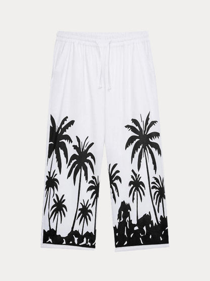 Leisure Loose Fit Cotton Vacation 2-Piece Set