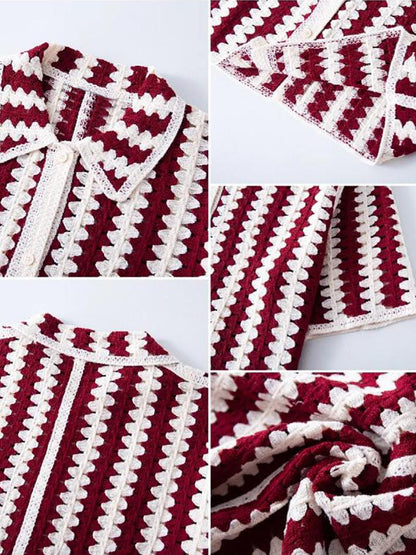 Fashion Summer Breathable Knit Shirt