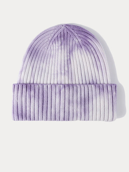 Stylish Tie-Dye Style Knit Beanie