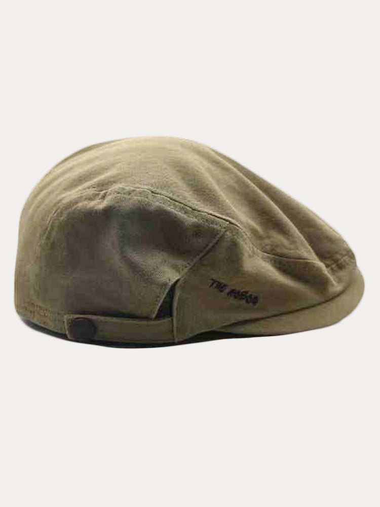 Summer Breathable Cotton Reverse Wearing Beret Cap