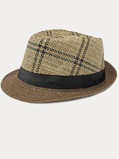 Vintage Sun Protection Fedora Hat