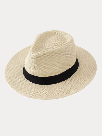 Classic Banded Panama Hat