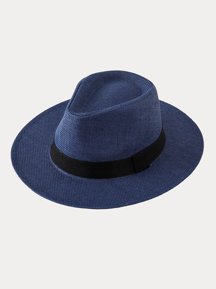 Classic Banded Panama Hat