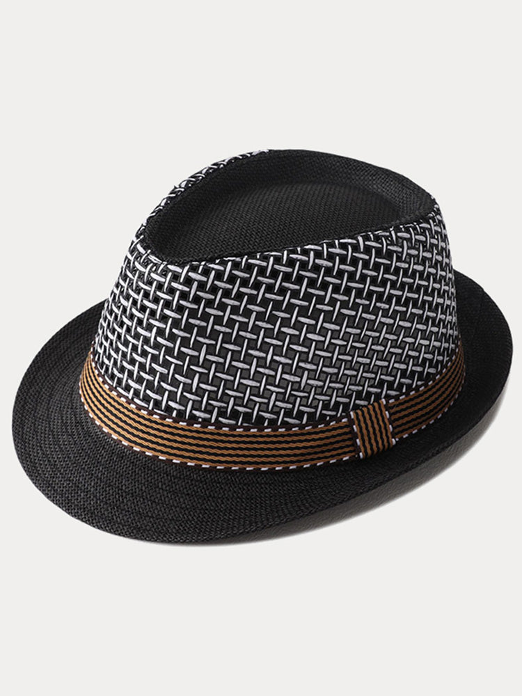 Unisex Summer Straw Panama Hat