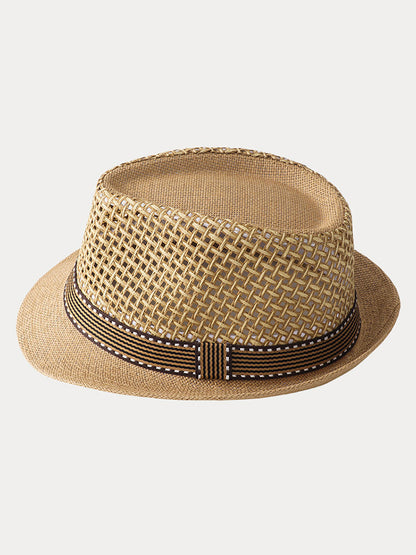Unisex Summer Straw Panama Hat