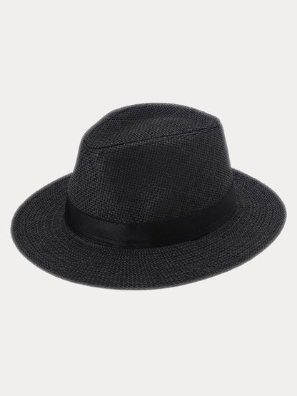 Unisex Structured Panama Straw Hat