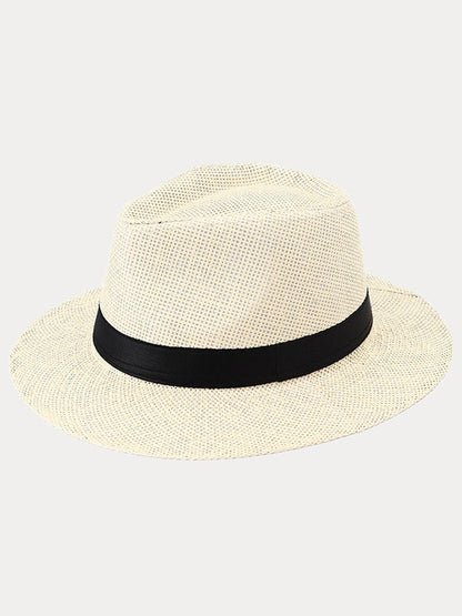 Unisex Structured Panama Straw Hat