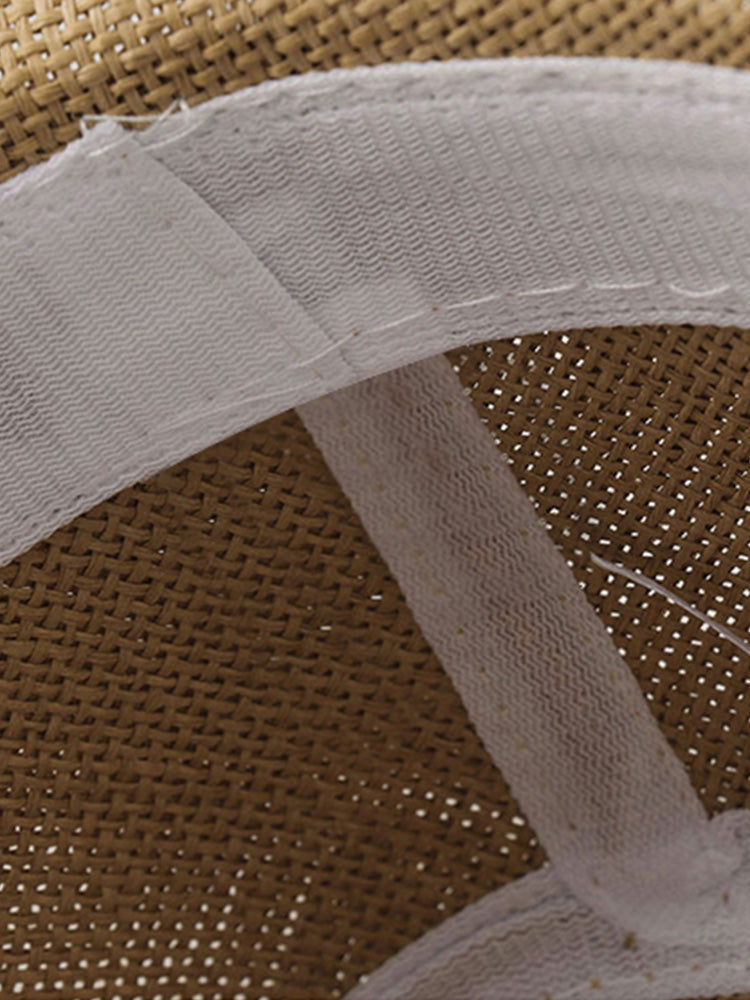 Unisex Structured Panama Straw Hat