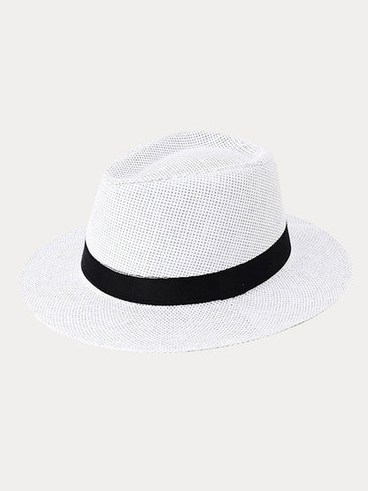 Unisex Structured Panama Straw Hat