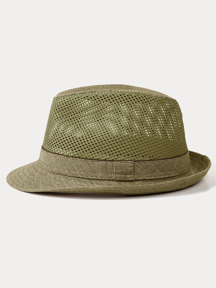 Ultra-Breathable Hollow-Out Straw Hat