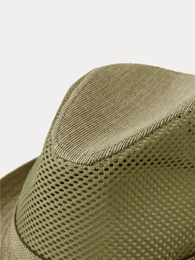 Ultra-Breathable Hollow-Out Straw Hat