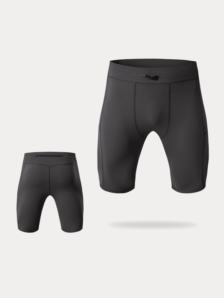 Men's High-Stretch Compression Shorts