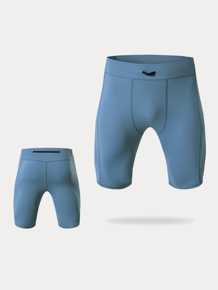 Men's High-Stretch Compression Shorts