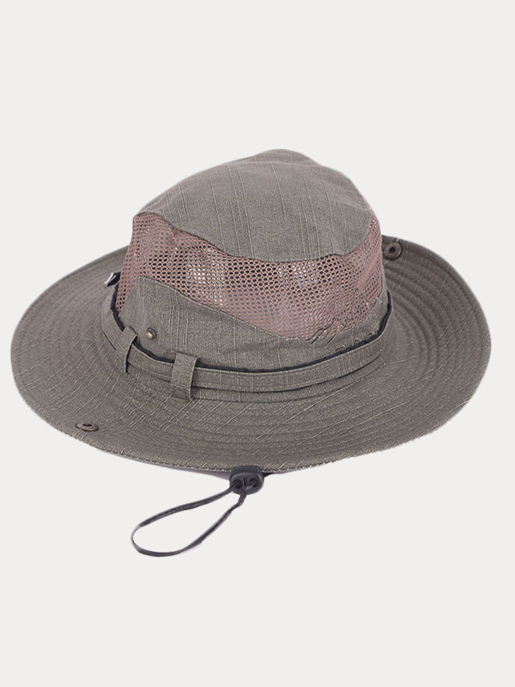 Men's Breathable Wide Brim Outdoor Sun Hat