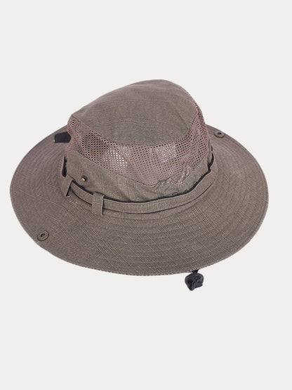 Men's Breathable Wide Brim Outdoor Sun Hat
